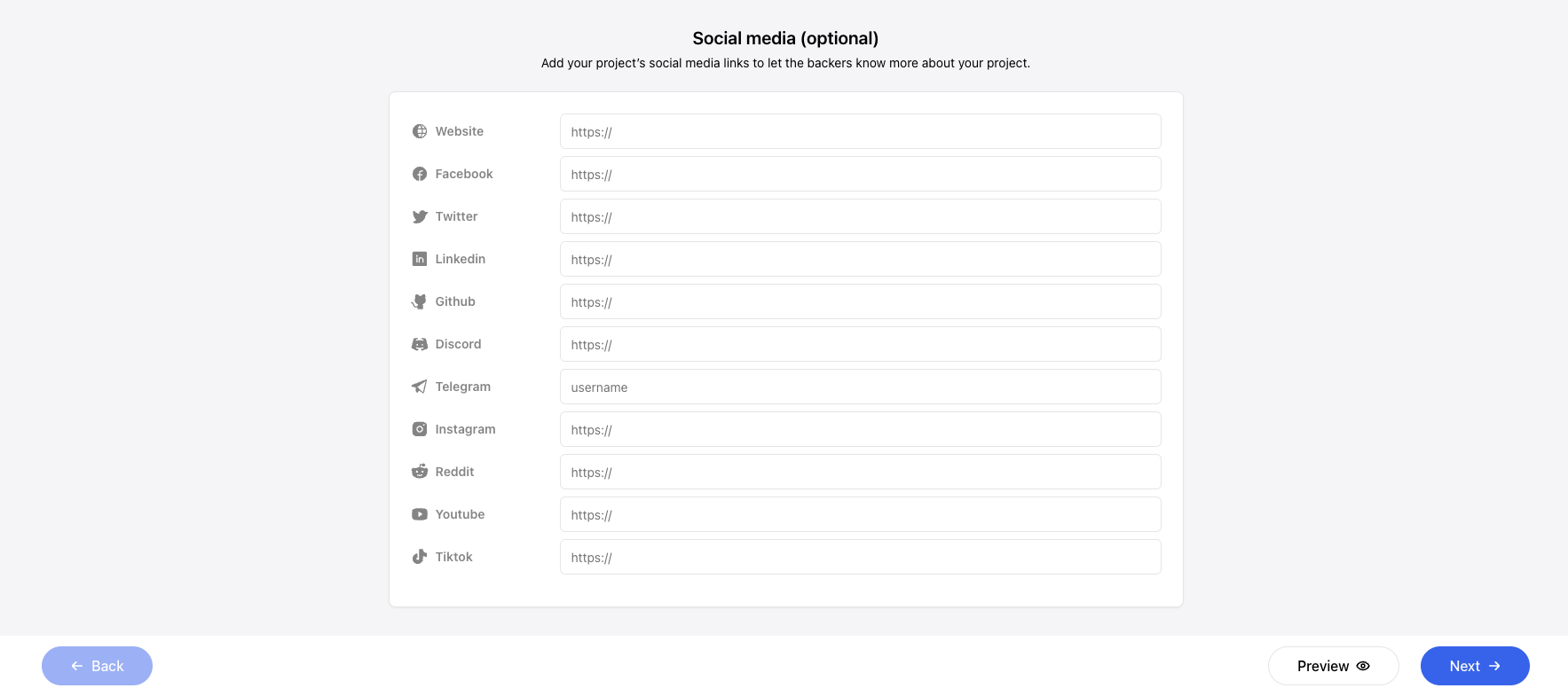 Social Media Platforms